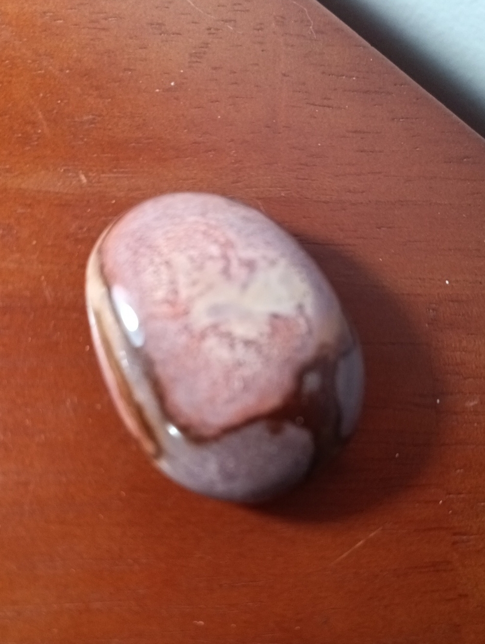 Polished Polychrome Crystal Palm Stone